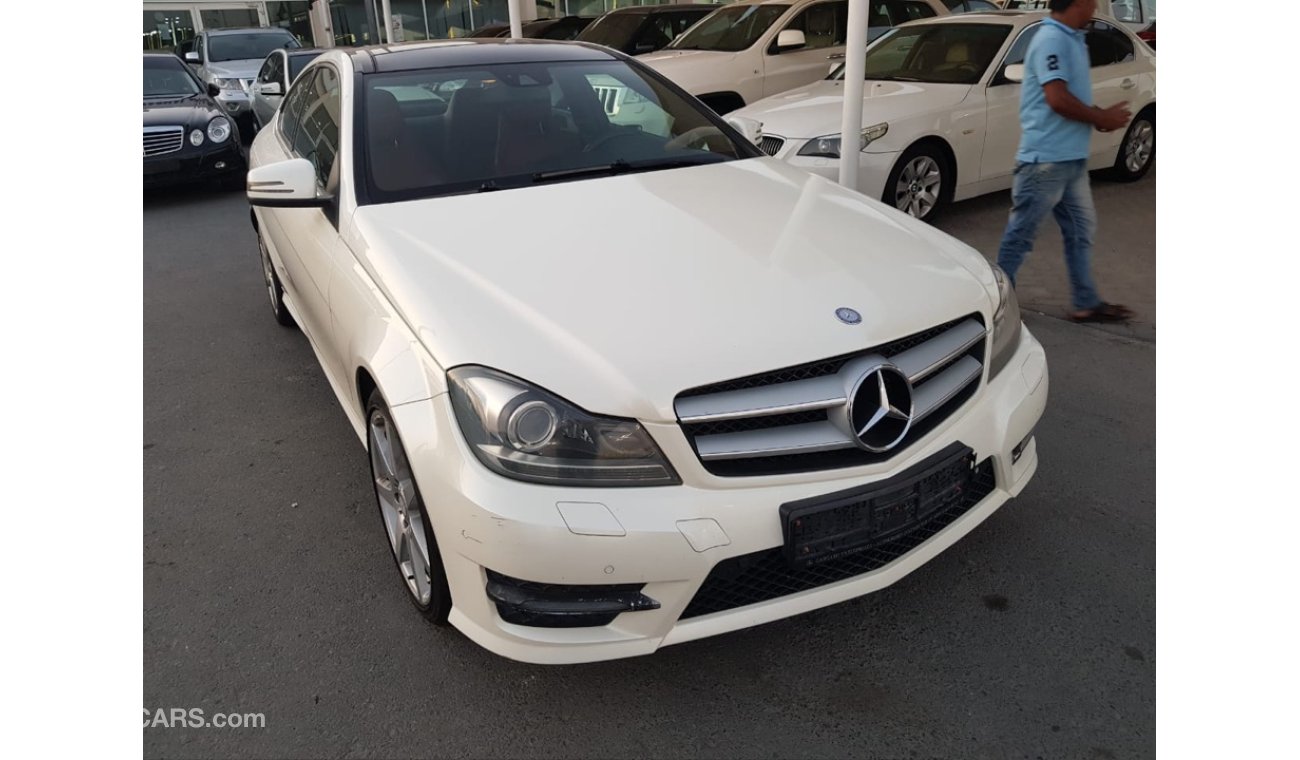 Mercedes-Benz C 300 Coupe with Mercedes benz C350 badge model 2013