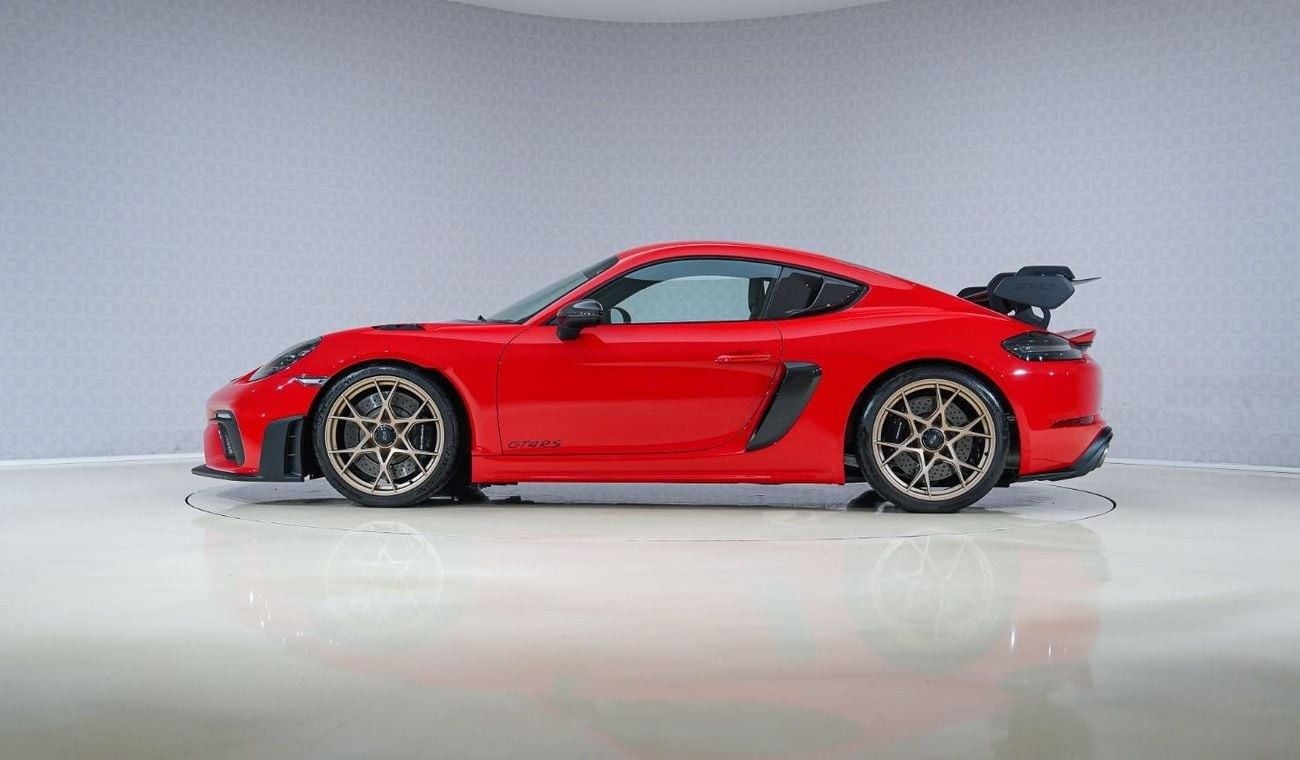 Porsche 718 Cayman GT4 RS Weissach - Ramadan Buy Now Pay September - AED 10,780 P/M
