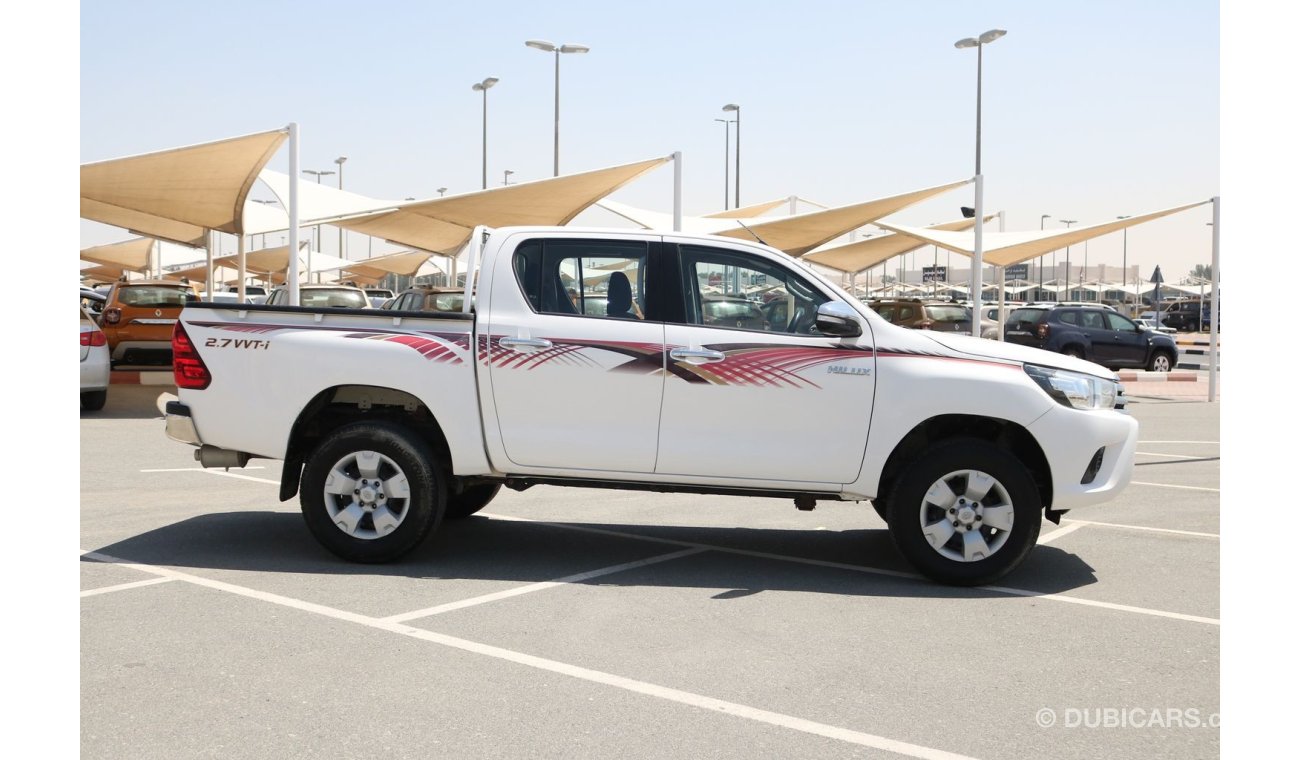 تويوتا هيلوكس 4X4 DUAL CABIN FULLY AUTOMATIC PICKUP WITH GCC SPEC