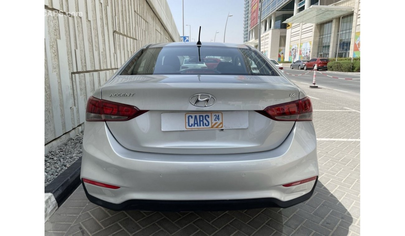 Hyundai Accent 1.6L | GCC | EXCELLENT CONDITION | FREE 2 YEAR WARRANTY | FREE REGISTRATION | 1 YEAR COMPREHENSIVE I