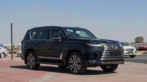 لكزس LX 600 SIGNATURE 2026 Lexus LX600 Signature 3.5L AT Petrol (Black-Tan) /w Wood Accent