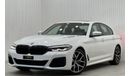 بي أم دبليو 520i M سبورت جوي كومفورت 2022 BMW 520i M-Sport, 5 Years BMW Warranty + Service Pack, Full BMW Service His