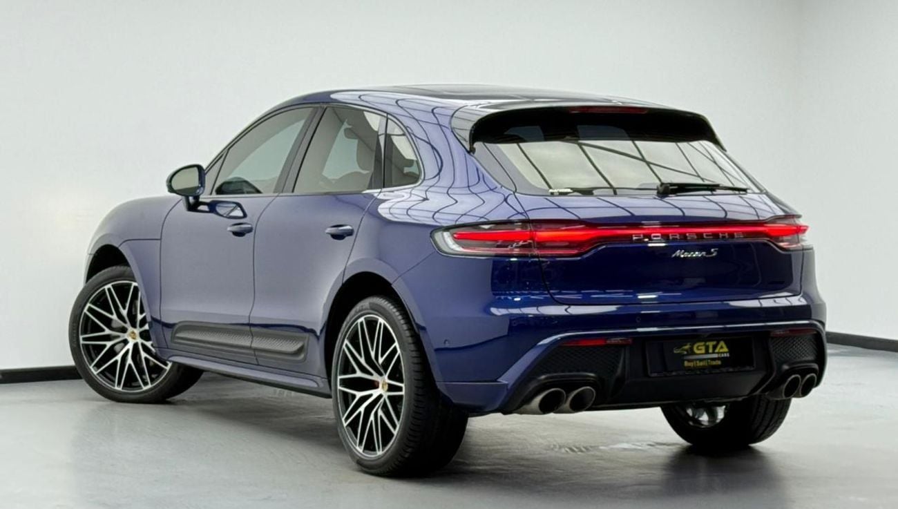 بورش ماكان S 2.9L (375 HP) 2022 Porsche Macan S, 2026 Porsche Warranty, Full Porsche Service History, Fully Loa