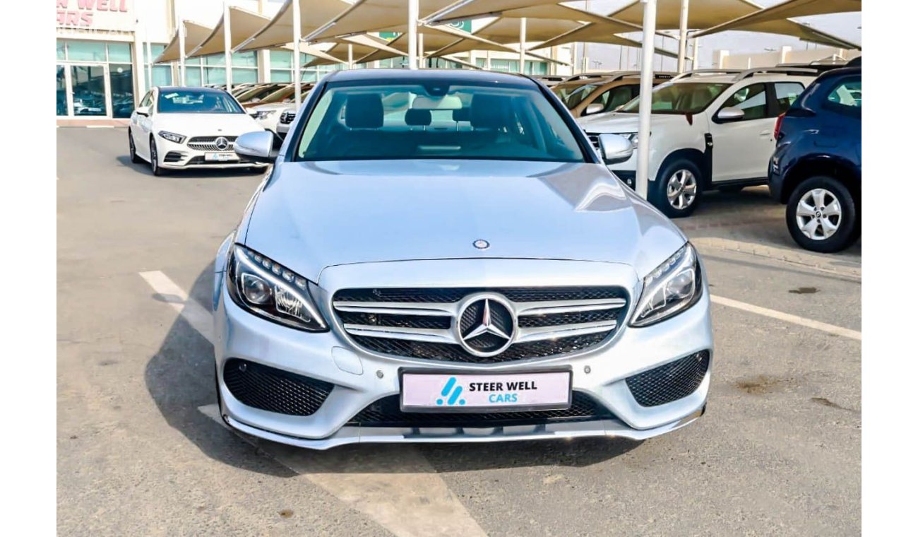 مرسيدس بنز C 200 MERCEDES C200 2.0L FULL OPTION WITH GCC SPECS FULL SERVICE HISTORY