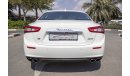 Maserati Ghibli MASERATI GHIBLI - 2016 - GCC - ZERO DOWN PAYMENT - 2735 AED/MONTHLY -AL TAYER WARRANTY