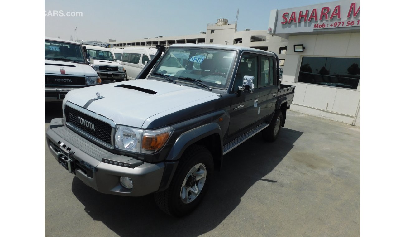 تويوتا لاند كروزر بيك آب 79 Double Cab Pickup LX V8 4.5L TD 5 Seat 4WD M/T