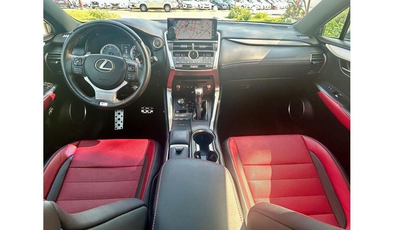 لكزس NX 300 F Sport Platinum 2.0L LEXUS NX300 F-SPORT 2018 GCC LOW MILEAGE SINGLE OWNER IN MINT CONDITION