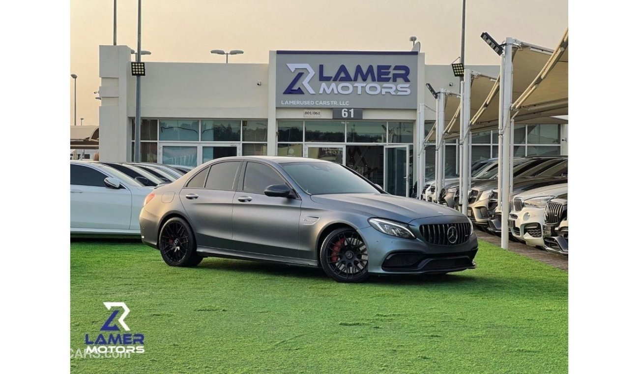 مرسيدس بنز C 63 AMG 3100 MP / C63 / Gcc / single owner  / without any accidents