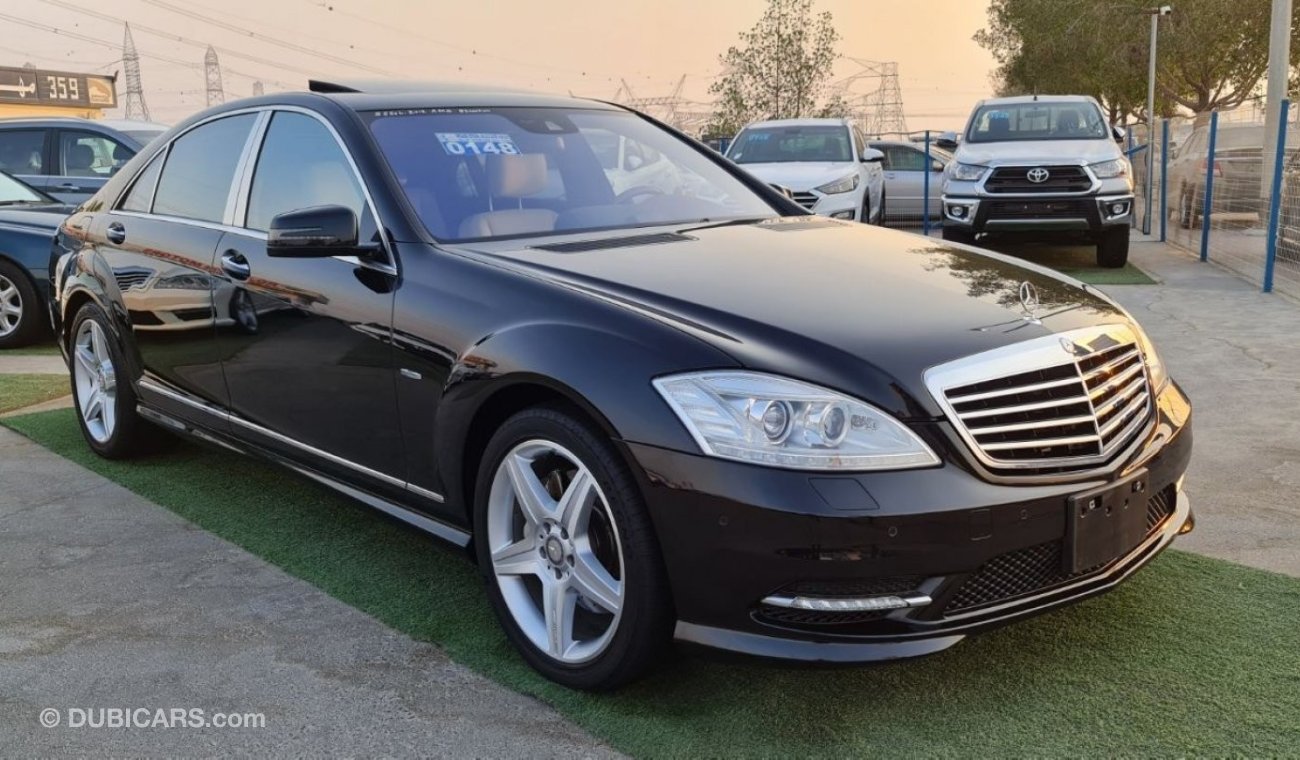 مرسيدس بنز S 550 AMG - 2012- 85000 KM ONLY - JAPAN IMPORTED FULL OPTION - SUPER CLEAN CAR