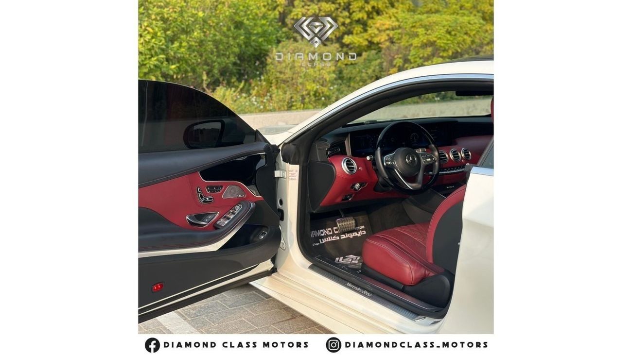 Mercedes-Benz S 560 Coupe Mercedes S560 Coupe AMG  Full Option GCC 75,000 Km  Under Warranty Full Service History No paint, No