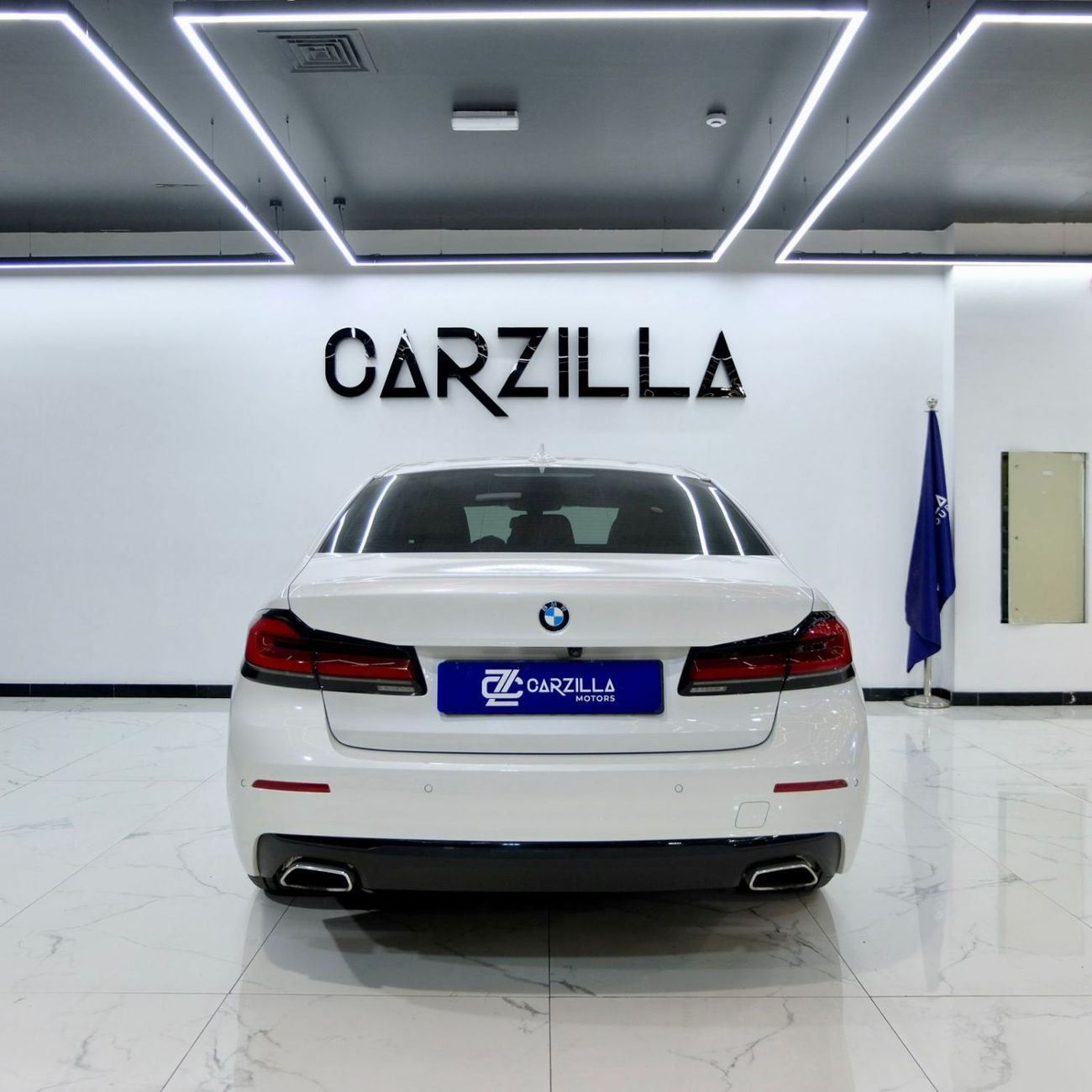 BMW 520i BMW 520i 2021 – White | Under Warranty & Service Contract | GCC Specs