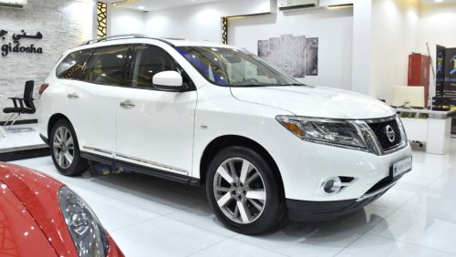 نيسان باثفايندر EXCELLENT DEAL for our Nissan Pathfinder SV 4WD ( 2014 Model ) in White Color GCC Specs