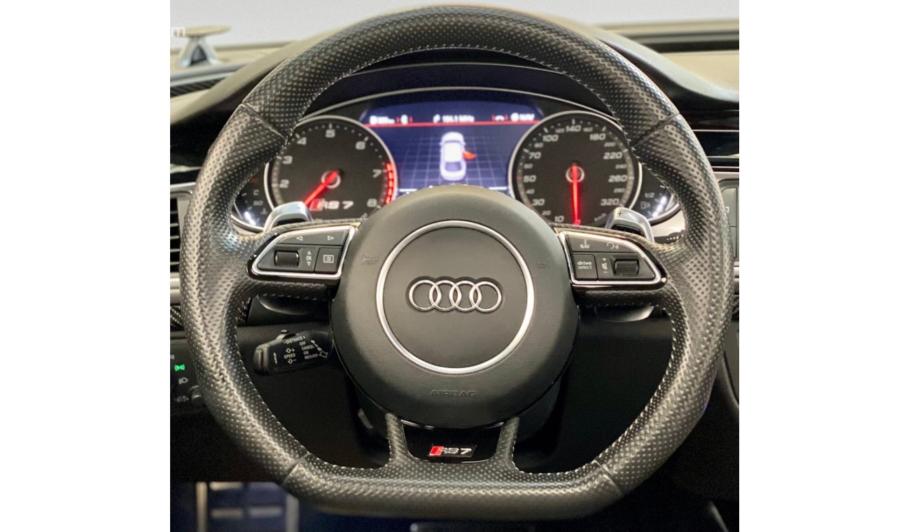 Audi RS7 2017 Audi RS7, Audi Warranty + Service Contract, Low KMs, GCC