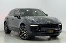Porsche Macan Base 3.0T *Appointment Only* 2024 Porsche Macan S, 5 Years Porsche Warranty, Full Options, Very Low