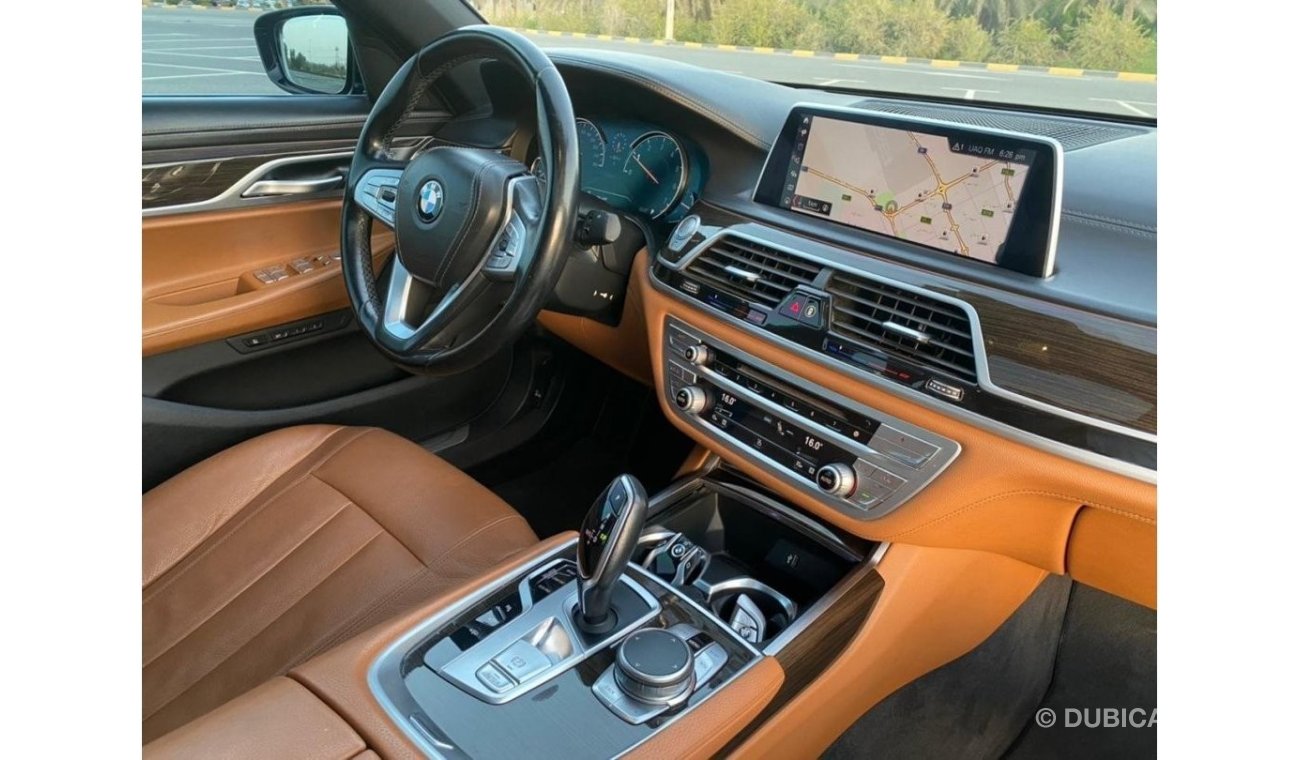 BMW 730Li Luxury BMW 730LI GCC 2019 Perfect Condition -Single Owner -Full Option - Accident Free