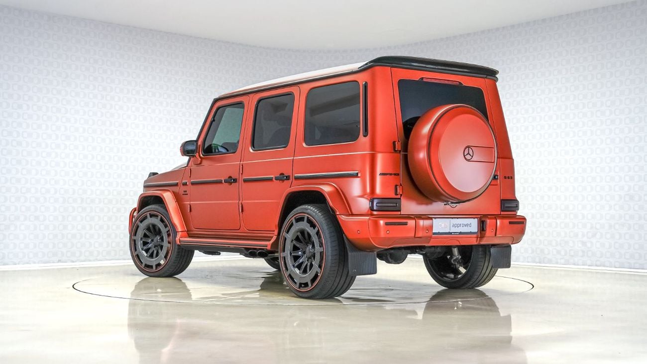 مرسيدس بنز G 63 AMG 4MATIC SUV UAE's Very Best Example | AED 8,591 Per Month