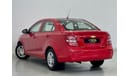 Chevrolet Aveo LS 2019 Chevrolet Aveo, Full Service History, Warranty, Low Kms, GCC