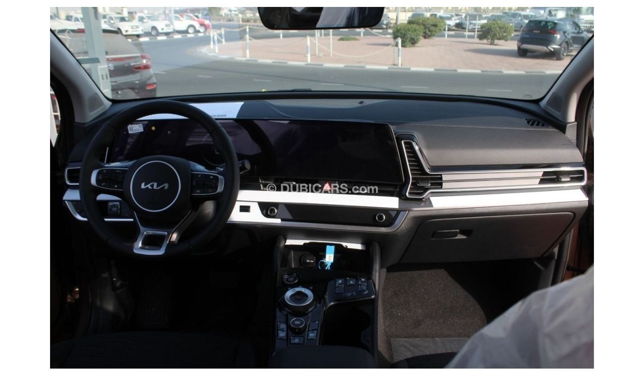 Kia Sportage ((High Line)) Turbo 1.6L petrol fwd 2022 Bronze color ,Electric tailgate