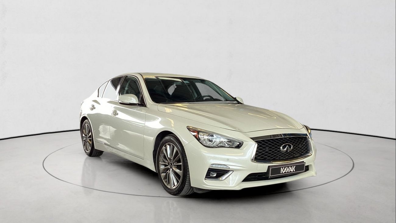 Infiniti Q50 3.0 LUXE SENSORY WOOD VISIB TRIM AUTO | Guaranteed Warranty | 0 Down Payment