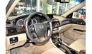 هوندا أكورد Amazing Honda Accord 2014 Model!! in White Color! GCC Specs