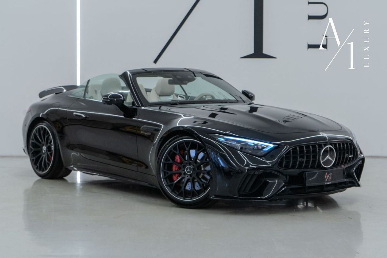 مرسيدس بنز SL 55 AMG Roadster 4Matic+ 2023 Mercedes Benz SL55 AMG 4MATIC Roadster, Mercedes Warranty, Fully Loaded, Very