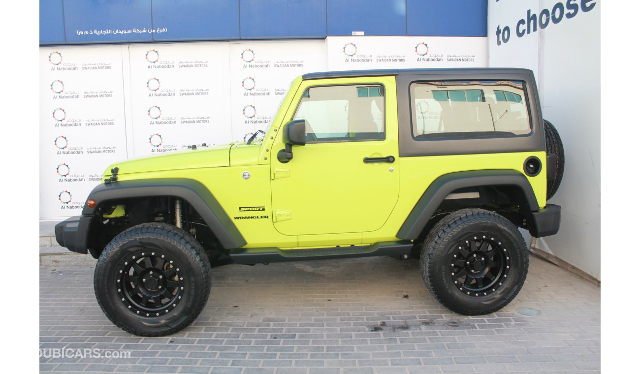 Jeep Wrangler SPORT 3.6L V6 2 DOOR 2016 MODEL