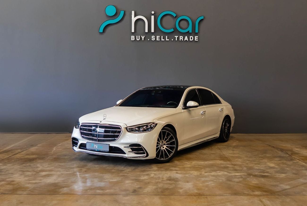 Mercedes-Benz S 450 4M 3.0L (367 HP) AED 3,928 P.M • 0% Downpayment • Mercedes-Benz S 450 AMG  • 1 Year Warranty