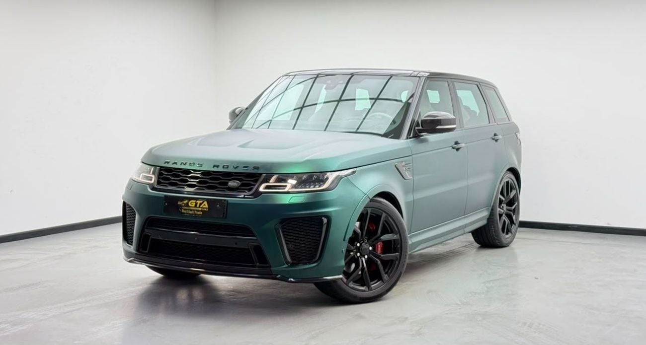 Land Rover Range Rover Sport SVR 2018 Range Rover Sport , Carbon Fiber Package, Fully Loaded, Excellent Condition, GCC