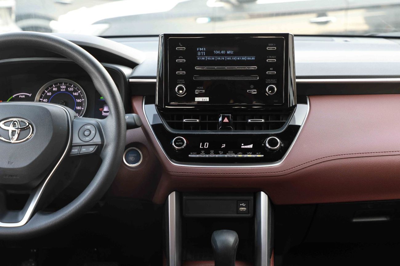 Toyota Corolla Cross 1.8 Hybrid MID - Celestite Gray Me inside Red | Export Only