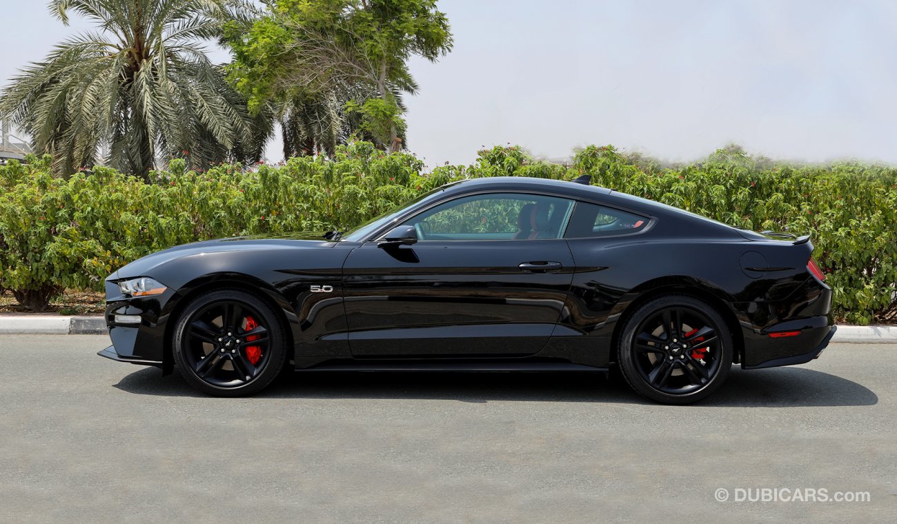 فورد موستانج 2020 GT بلاك إيديشن, 5.0, V8 , عداد رقمي,3 سنوات أو 100K كم ضمان+K60كم صيانة@الطاير