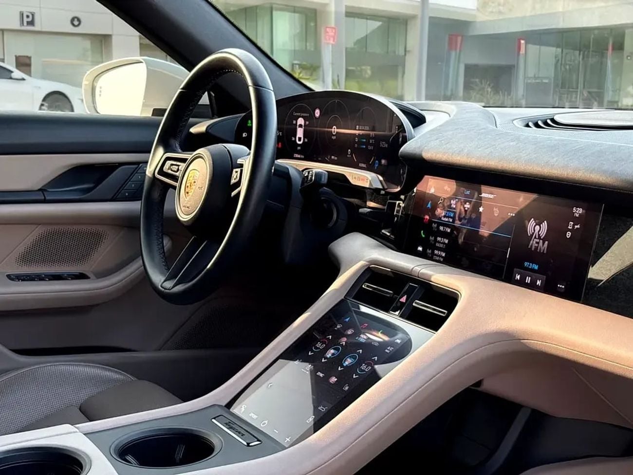 Porsche Taycan TURBO Base AED 3,030 P.M | 0% DOWN PAYMENT | PORSCHE TAYCAN | EV | 2022