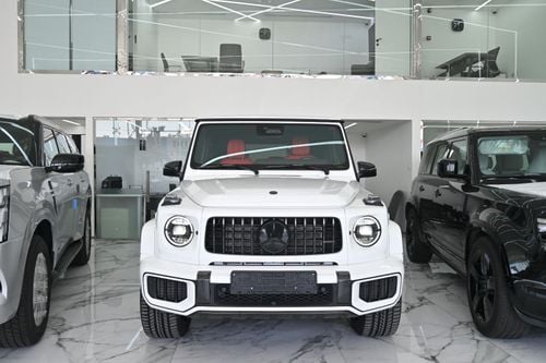 مرسيدس بنز G 63 AMG Mercedes AMG G63 4.0-litre V8 Bi-Turbo, Model 2026 Color White