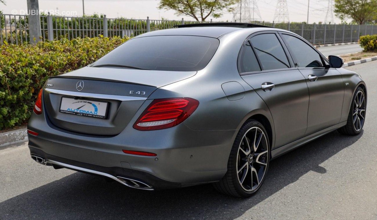 مرسيدس بنز E 43 AMG 2018, 3.0L-V6 Biturbo,  with 3Year until 100k km Warranty