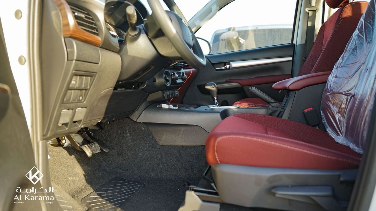 تويوتا هيلوكس 2.4L | GLX-S | SR5 | Full Option | Diff Lock | Automatic Transmission | GCC Specs