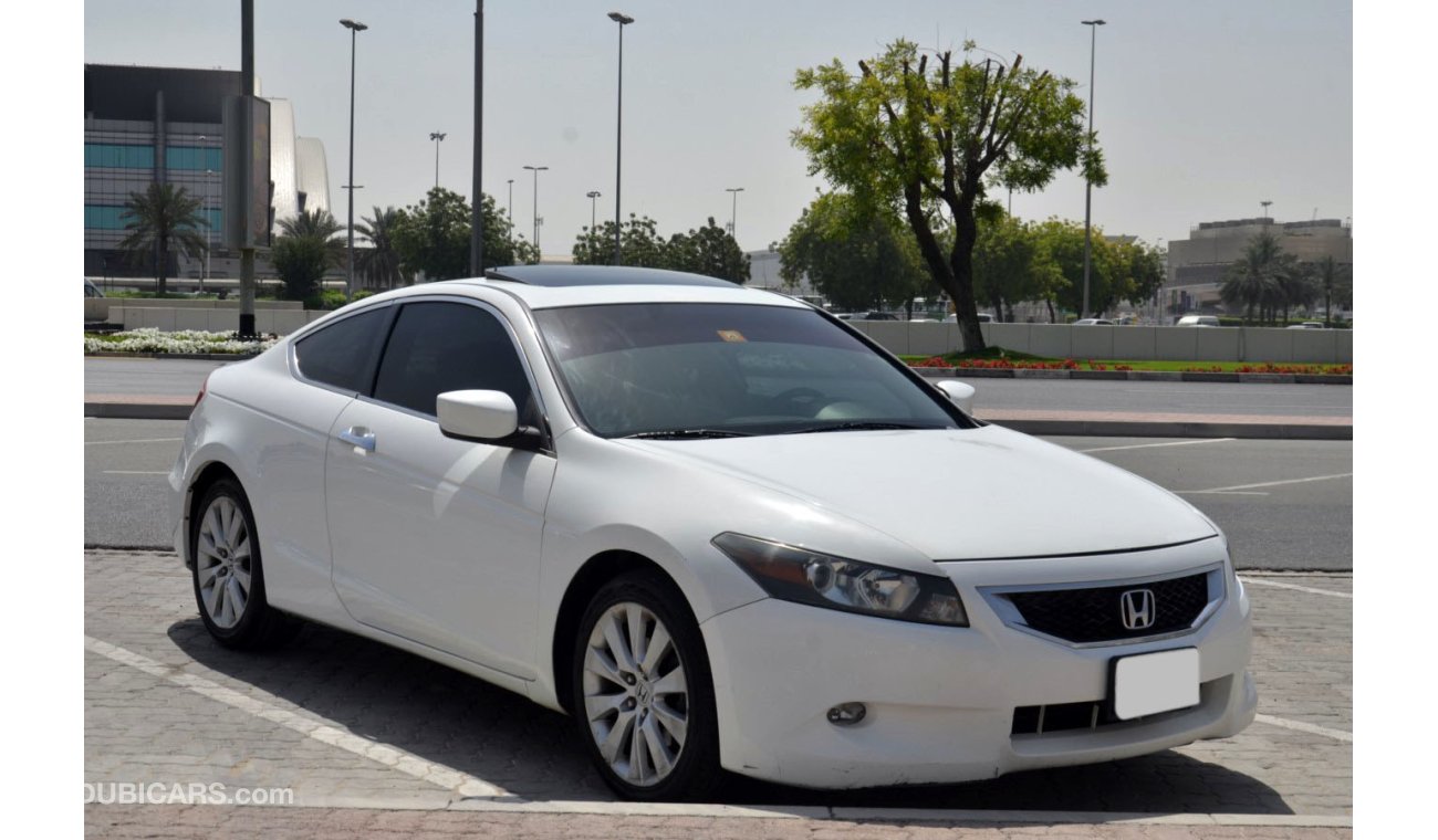 هوندا أكورد كوبيه V6 Full Option in Excellent Condition