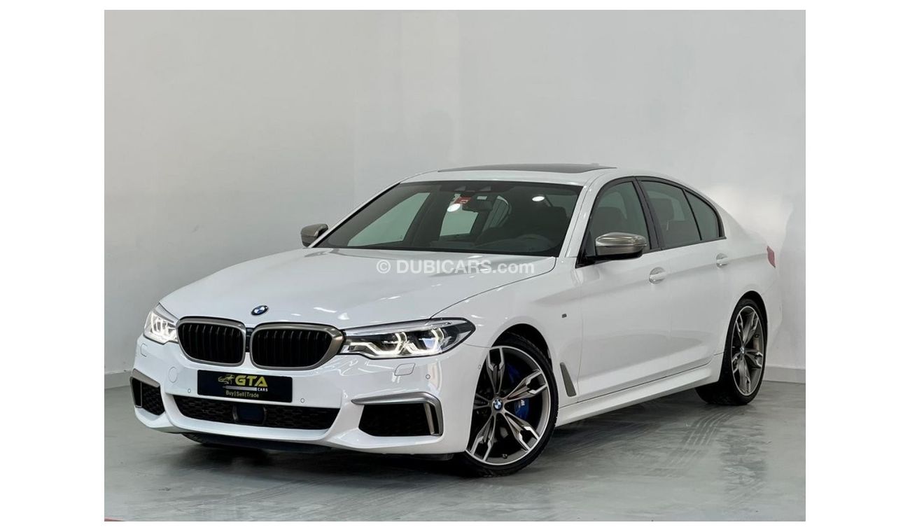 BMW M550i 2019 BMW M550i xDrive M-Sport, BMW Warranty 2026/BMW Service Pack 2026, GCC