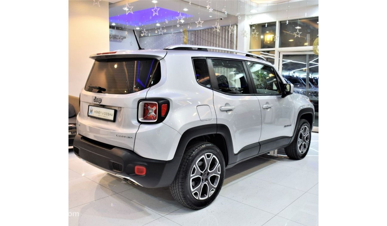 جيب رينيجيد LOW MILEAGE! ONLY 74,000KM JEEP Renegade LIMITED 2015 Model!! Silver Color! GCC Specs