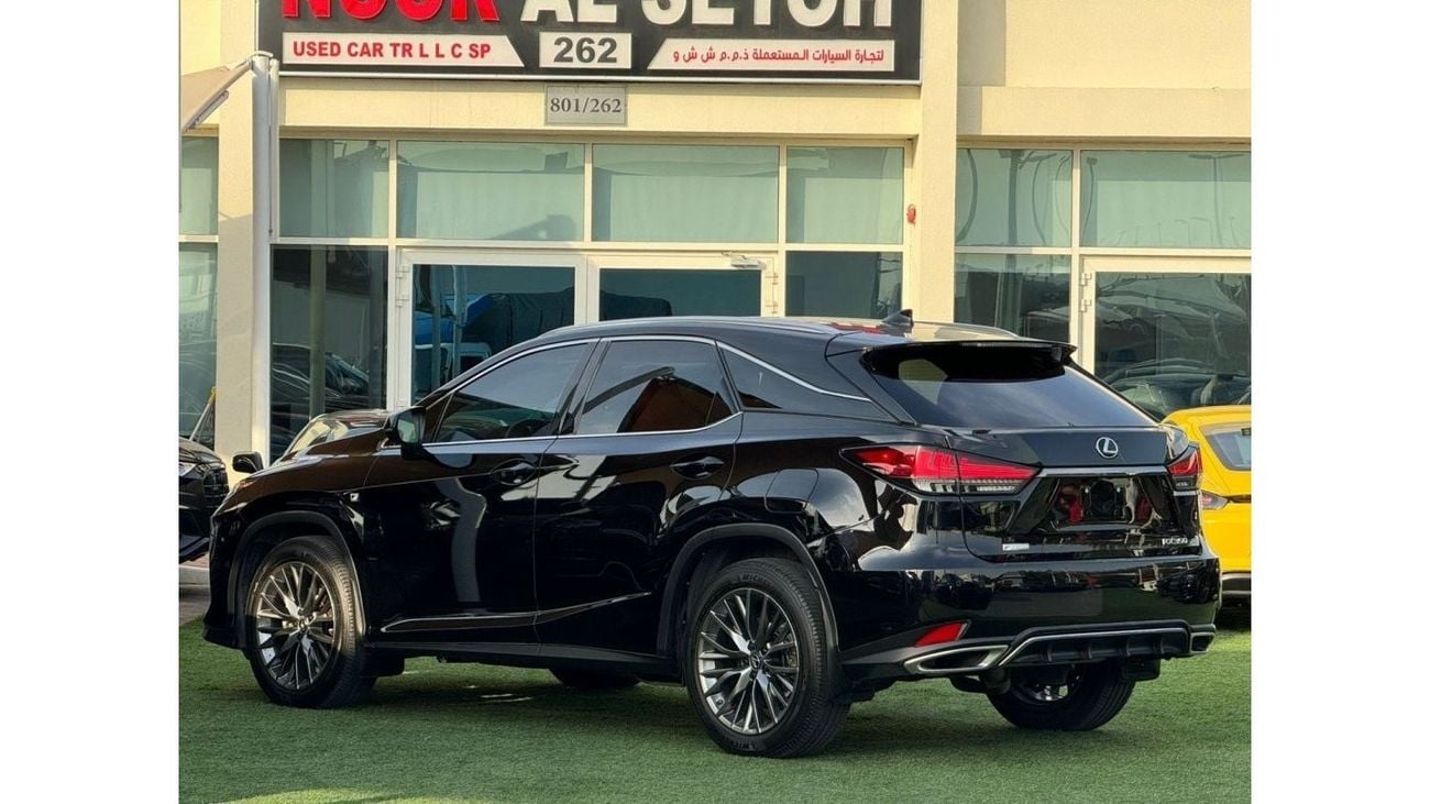 لكزس RX 350 F-سبورت لكزس RX 350 2020 F SPORT وارد كندا صبغ وكالة كلين تايتل صبغ وكالة بحاله ممتازه