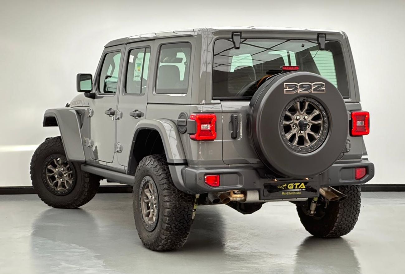 جيب رانجلر أنليميتد 2023 Jeep Wrangler Rubicon 392 SRT, Feb/2027 JEEP Warranty, GCC