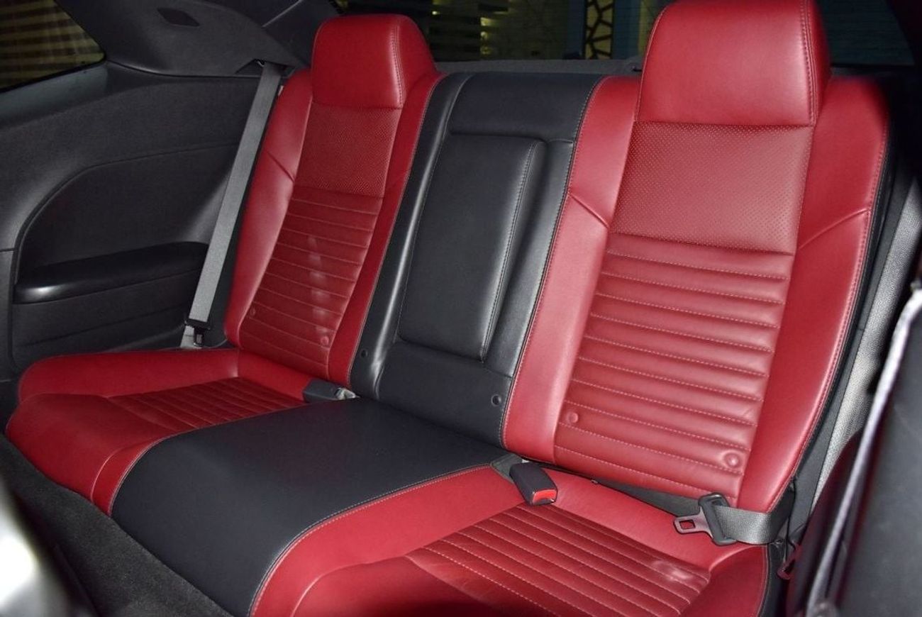 دودج تشالينجر EXCELLENT DEAL for our Dodge Challenger V6 ( 2014 Model ) in Black Color GCC Specs