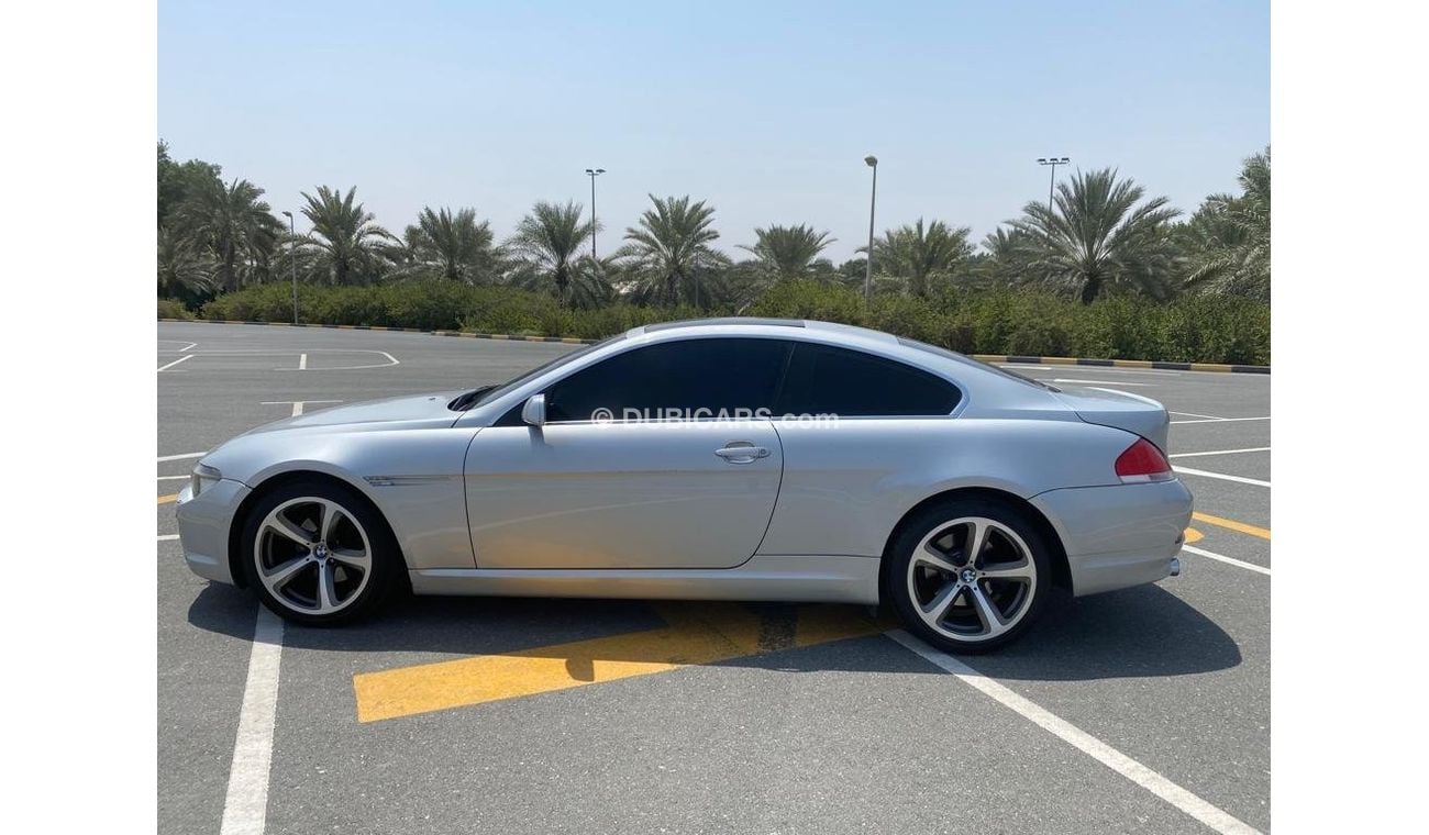 BMW 630i BMW 630I 2007 GCC V6 Perfect Condition - Accident Free
