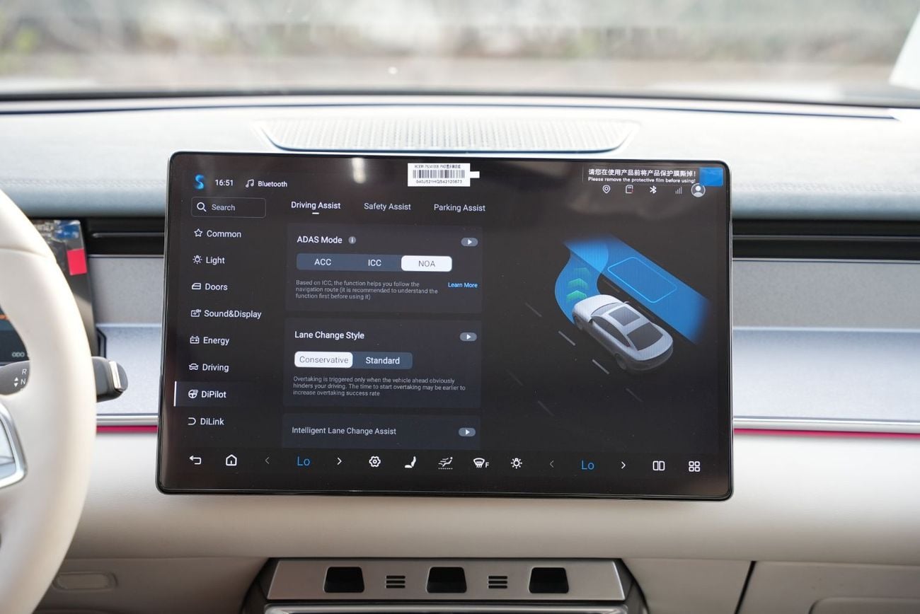 بي واي دي هان 2025 BYD HAN Smart Driving Edition 701Km Black 0Km