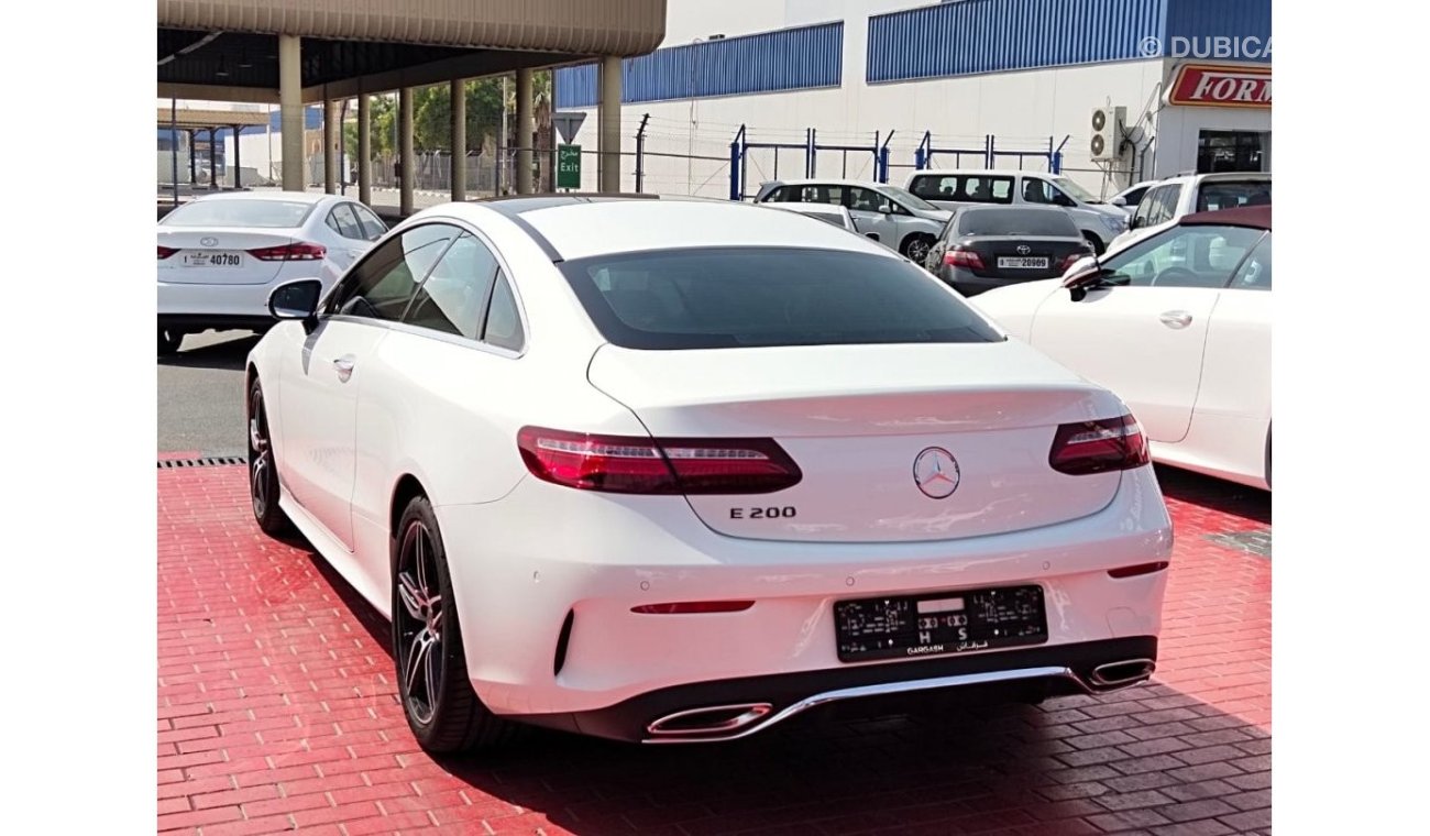 Mercedes-Benz E200 AMG Coupe Warranty And Service 2020 GCC