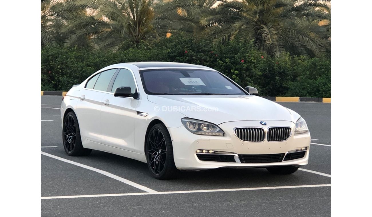 BMW 650i Luxury MODEL 2013 GCC CAR PREFECT CONDITION INSIDE AND OUTSIDE FULL OPTION PANORAMIC ROOF LEATHER SE