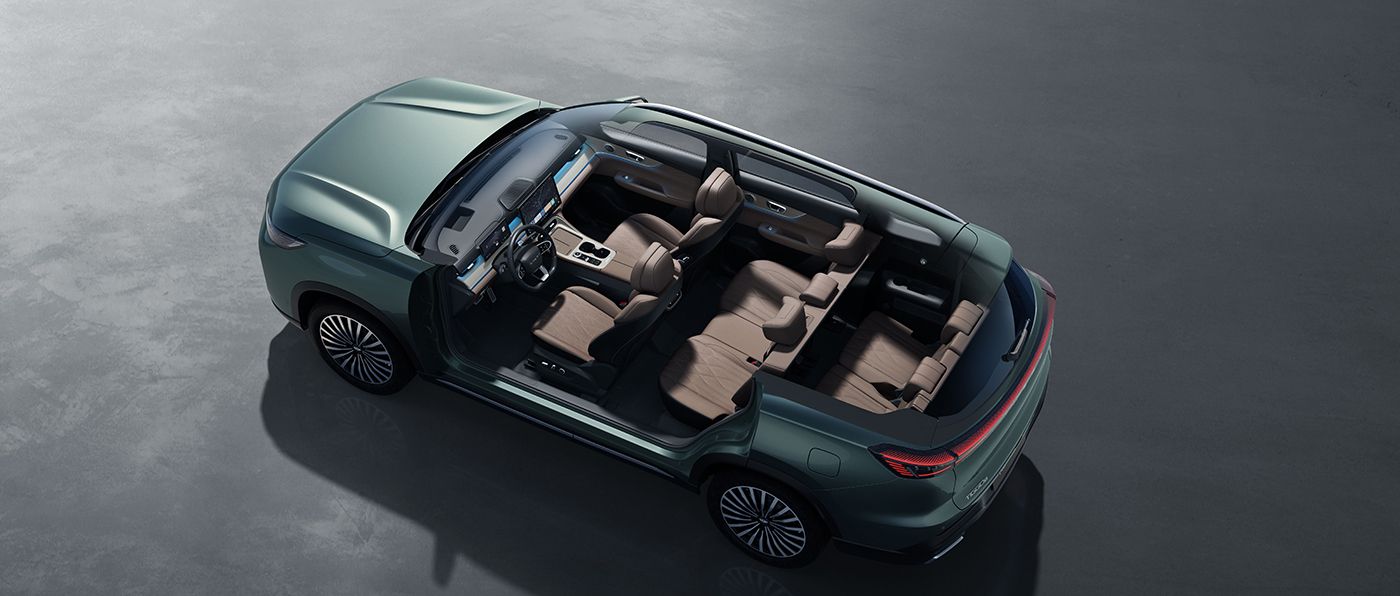 شيري تيجو 8 exterior - Top View