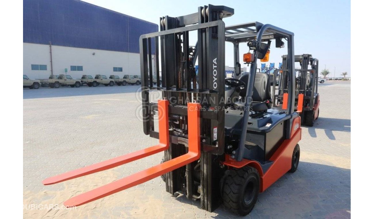 Toyota Fork lift 2.5 TON, 3 STAGE ELECTRIC MY20, FOR EXPORT ONLY(TY25ES2)