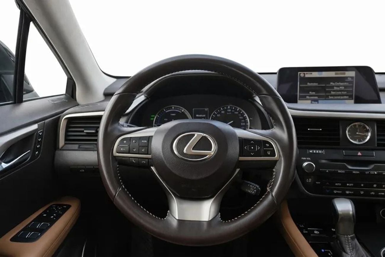 Lexus RX450h Platinum 3.5L (308 HP) AED 2,056/ Monthly | RX450h 2019 | Luxury Hybrid SUV l GCC Specs