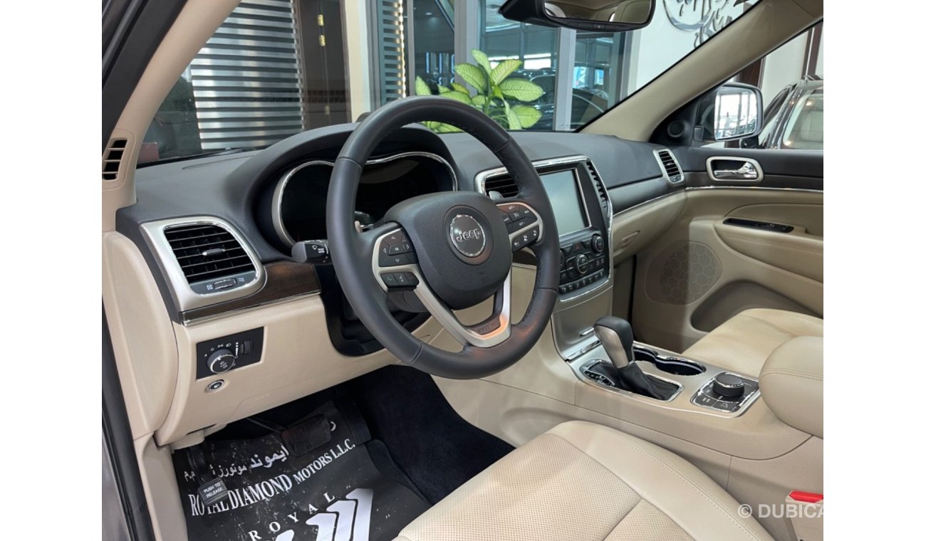 جيب جراند شيروكي Jeep grand Cherokee limited 2017 GCC under warranty