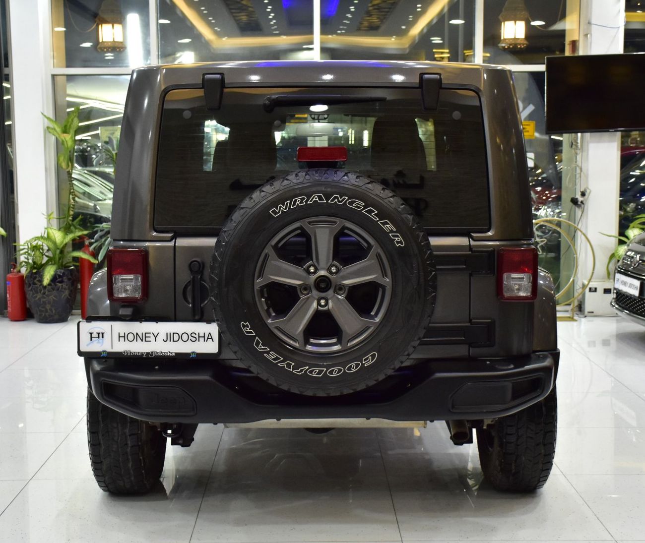 Jeep Wrangler EXCELLENT DEAL for our Jeep Wrangler Rubicon RECON EDITION ( 2017 Model ) in Grey Color GCC Specs