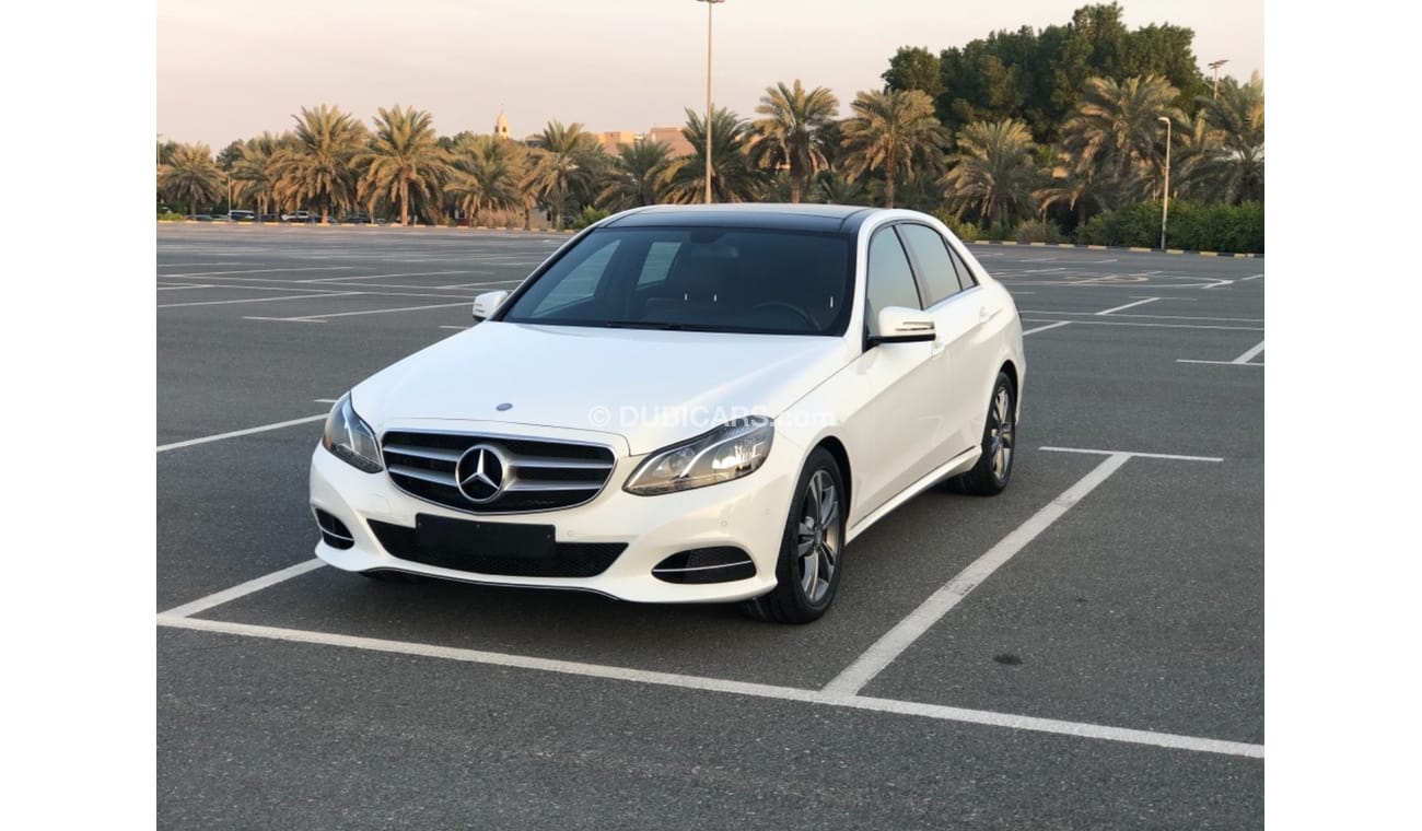 Mercedes-Benz E 250 MODEL 2015 GCCCAR PERFECT CONDITION FULL ORIGINAL PAINT FULL OPTION PANORAMIC ROOF LEATHER SEATS NAV